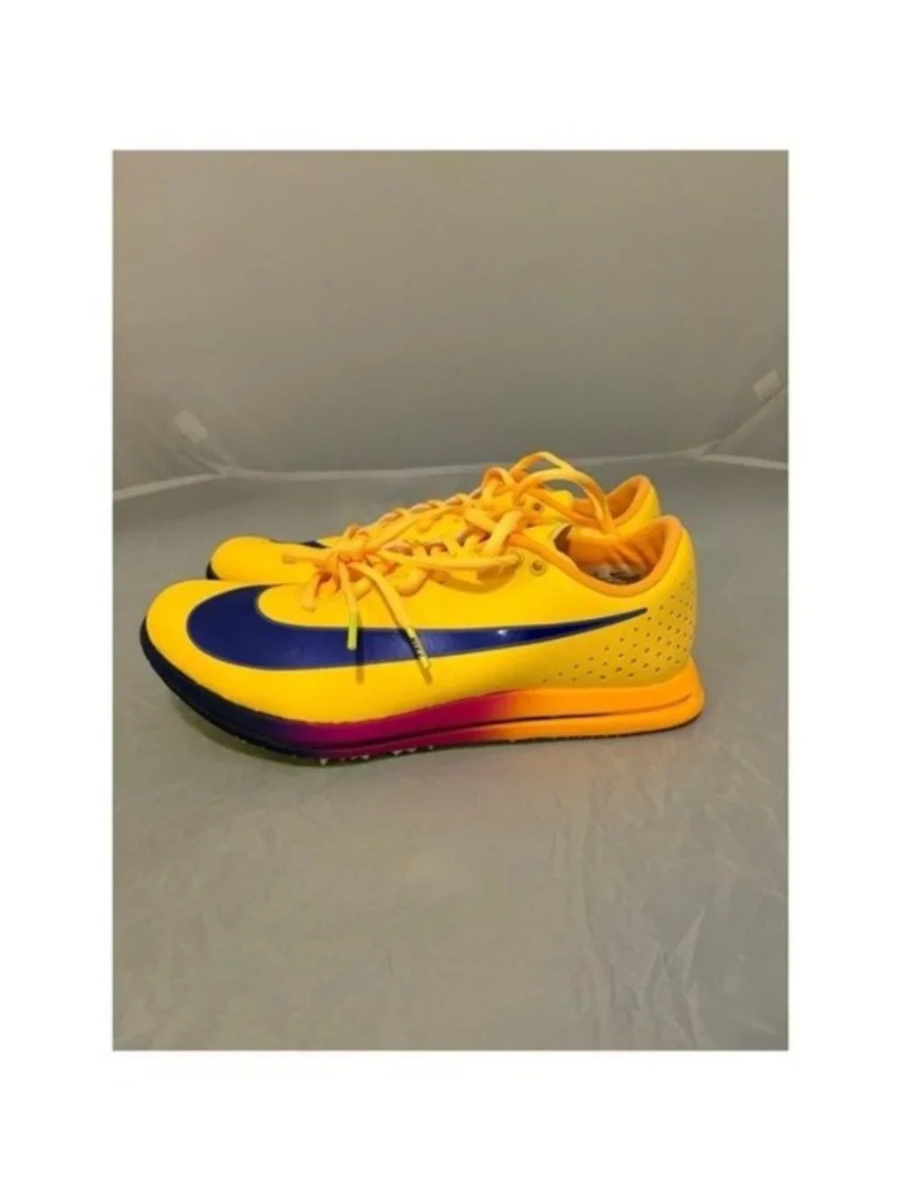 Nike Triple Jump Elite 3 track and field jumping shoes sz 10.5 HV6425 800 yellow